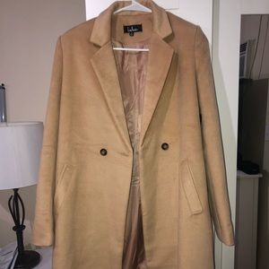 Long tan coat